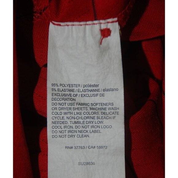 Callaway Golf Men's XL Red Striped Polo Shirt Dri-Fit Short Sleeve Wicking Athle - Picture 8 of 8